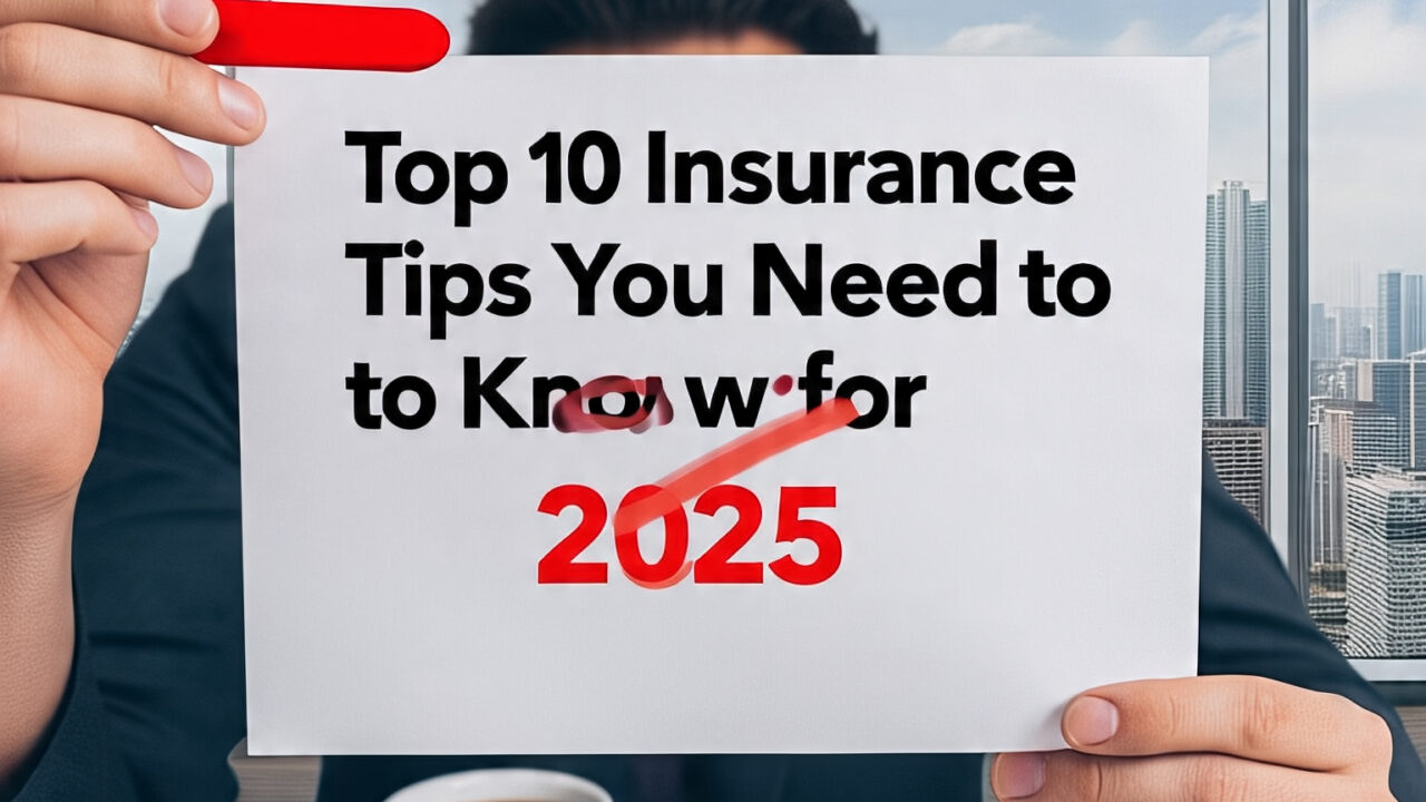 Top 10 Insurance Tips You Need to Know for 2025